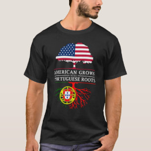 T-shirt L'Américain développé avec le Portugais enracin