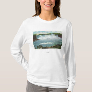 T-shirt L'Américain tombe domestique de la vue de brume