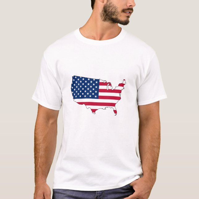 T-shirt L'Amérique (Devant)