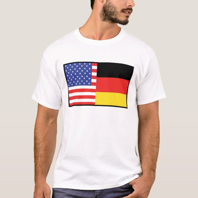 T-shirt L'Amérique Allemagne (Devant)