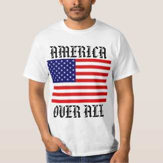 T-SHIRT L'AMÉRIQUE AU-DESSUS DE TOUS