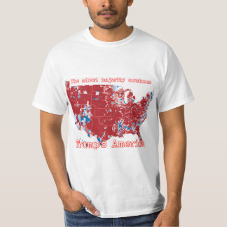 T-shirt L'Amérique de l'atout : La majorité silencieuse