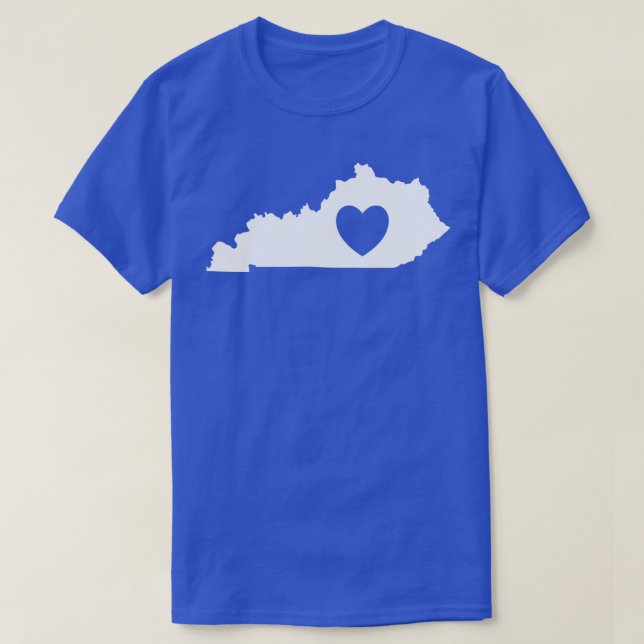T-shirt L'Amérique Fière A Grandi Dans L'État Du Kentucky (Design devant)