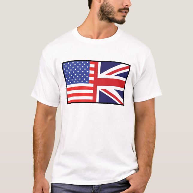 T-shirt L'Amérique Grande-Bretagne (Devant)