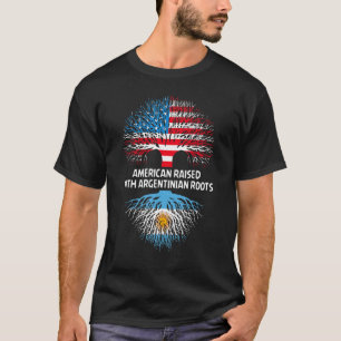 T-shirt L'Amérique grandit avec les racines argentines Arg