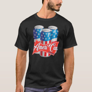 T-shirt L'Amérique peut être patriotique 'murica Fière Boi