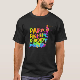 T-shirt L'ami de pêche de Papa Pêcheur Papa et enfants Fan