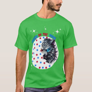 T-shirt L'ami loup du garçon lune