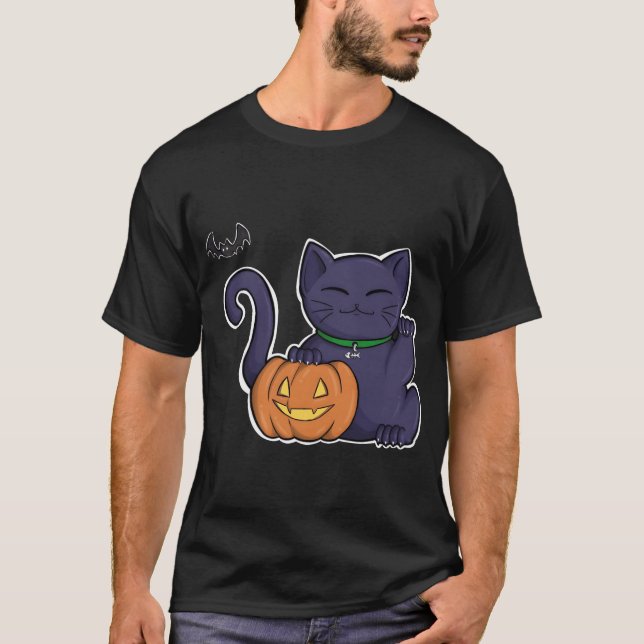 T-shirt L'ami Maneki Halloween (Devant)