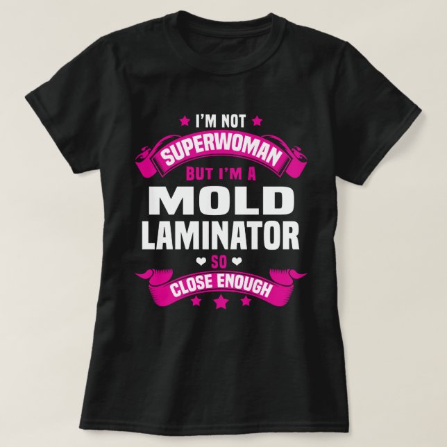 T-shirt Laminateur de moule (Design devant)