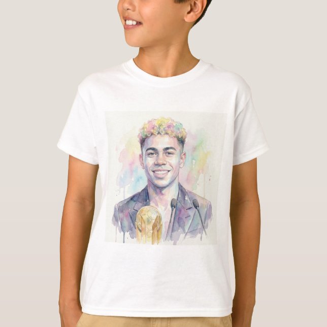 T-shirt Lamine Yamal (Devant)