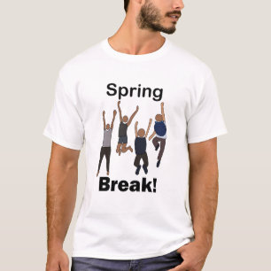T-shirt L'amitié des vacances de printemps