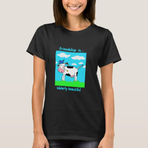 T-shirt L'amitié est absolument magnifique vache Cowleen B