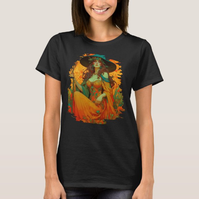 T-shirt Lammas Art Nouveau (Devant)