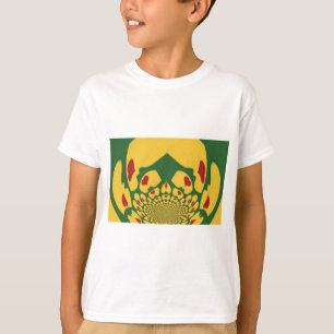 T-shirt L'amour à Rasta Couleurs : Coeurs de reggae