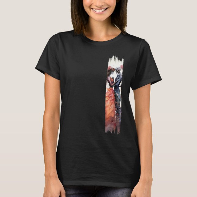 T-shirt L'amour au-delà de la vie Brosse (Devant)
