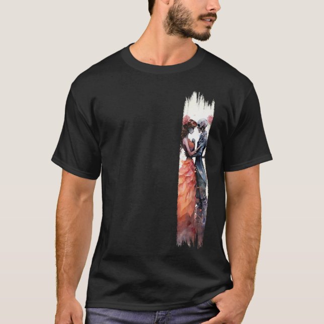 T-shirt L'amour au-delà de la vie Brosse (Devant)