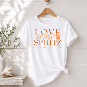 T-shirt L'amour au premier Spritz Enterrement de vie de je