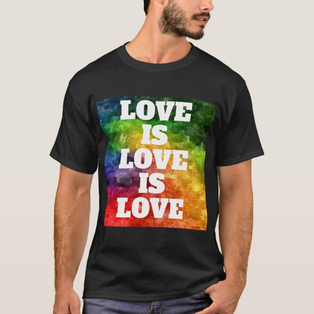 T-SHIRT L'AMOUR, C'EST L'AMOUR (Devant)