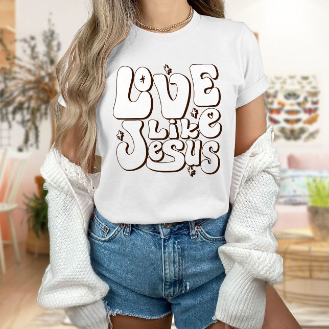 T-shirt L'Amour Comme Jésus Chemise, Don Religieux, Inspir (Créateur téléchargé)