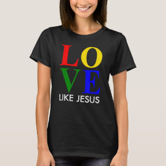 T-shirt L'Amour Comme Jésus Culte Et La Vie Chrétienne Ins