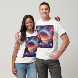 T-shirt "L'amour cosmique : l'amour d'une mère parmi les é