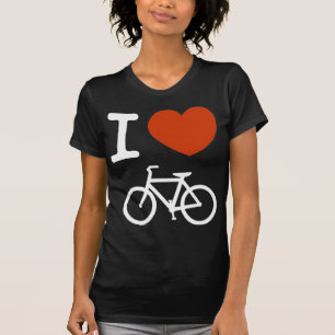 T-shirt l'amour de la masse critique i fait du vélo le