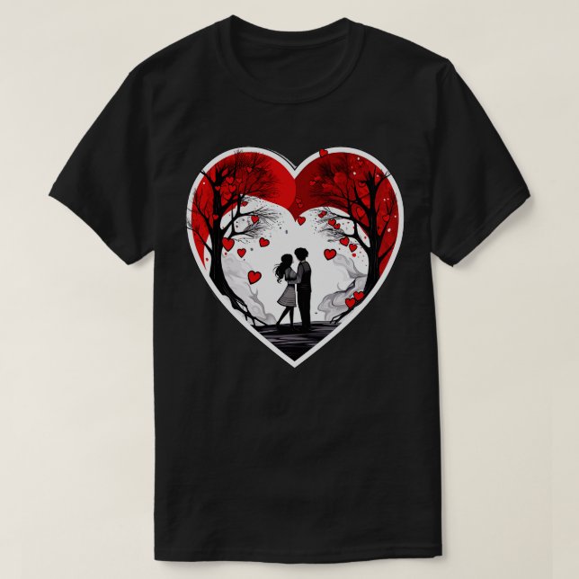 T-shirt L'amour de la mère ne connaît pas de frontières se (Design devant)