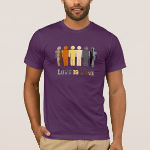 T-shirt L'amour de l'ours est affligé