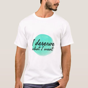 T-shirt l'amour de soi, des paroles motivationnelles pour 