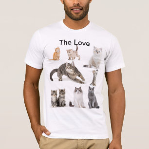 T-shirt L'amour des chats