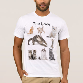 T-shirt L'amour des chats