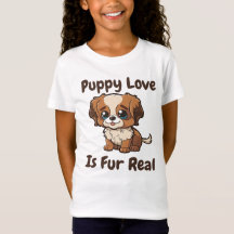 L'amour des chiots est la fourrure réelle - Chien 