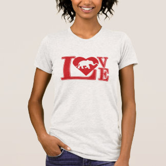 T-shirt L'amour des éléphants