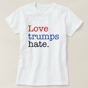 T-shirt L'amour domine la haine