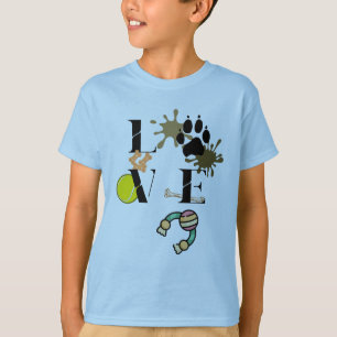 T-shirt "L'amour du chien"