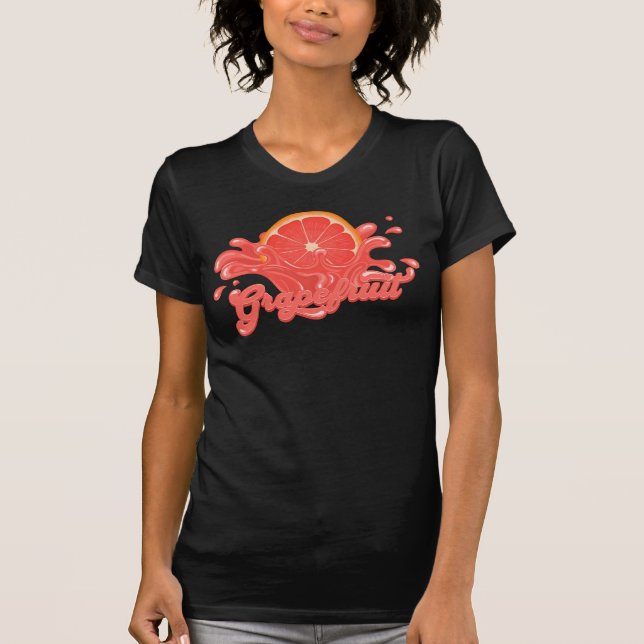 T-shirt L'amour du pamplemousse (Devant)