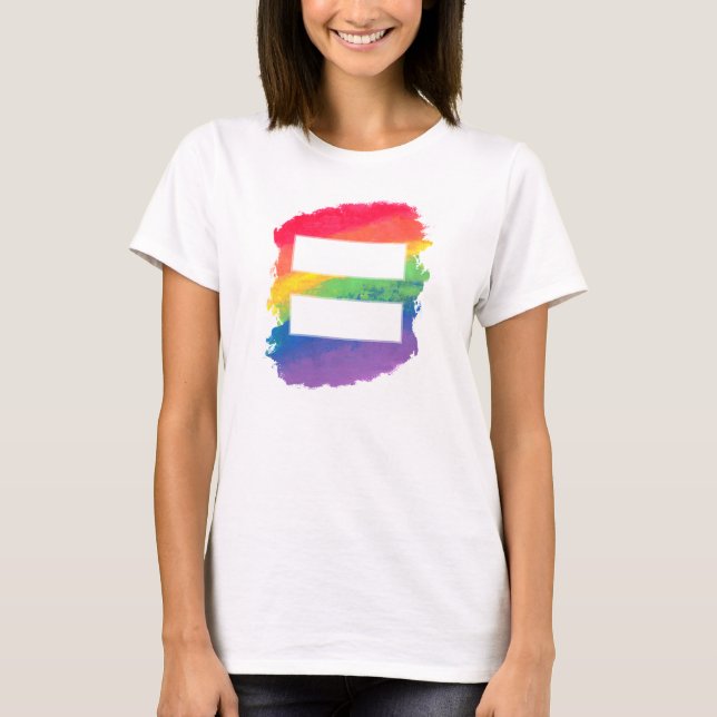 T-shirt L'amour égale l'amour - réservoir de base (Devant)