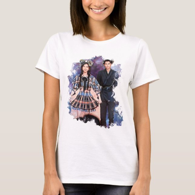 T-shirt L'amour entre la fée et le diable (Devant)