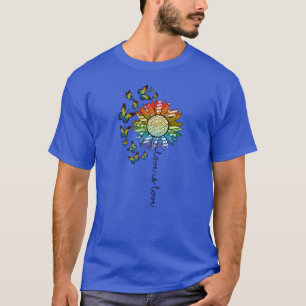 T-shirt L'amour est amour Tournesol Sublimation famille
