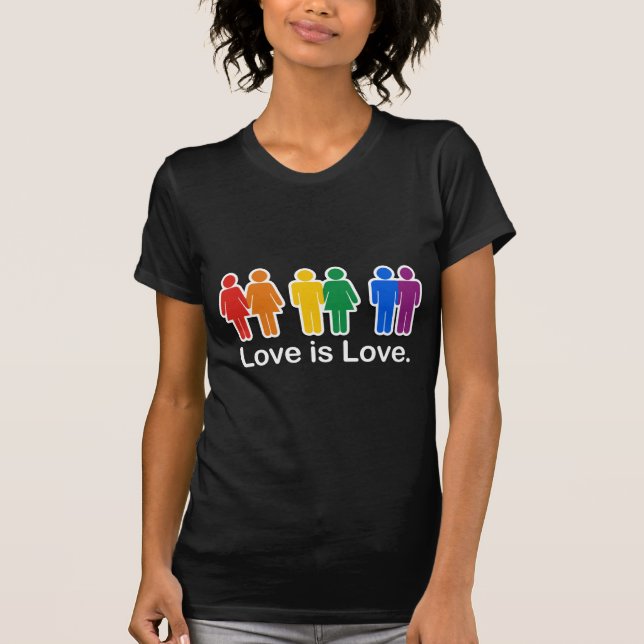T-SHIRT L'AMOUR EST BASIC D'AMOUR (Devant)