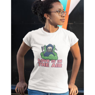 T-shirt L'amour est dans l'air, la Saint Valentin anti