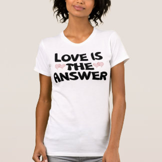 T-shirt L'amour est la réponse