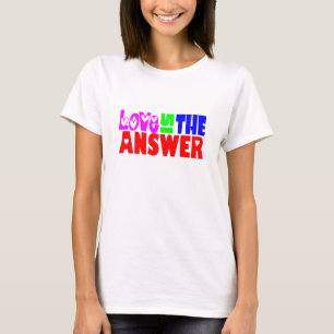 T-shirt L'amour est la réponse - W