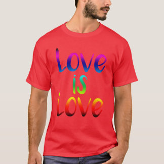 T-shirt L'AMOUR EST L'AMOUR 001 fille BL