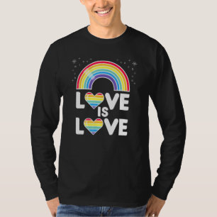 T-shirt L'amour est l'amour LGBT LGBTQ Gay CSD 5