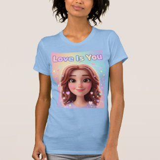 T-shirt L'Amour Est Votre Identité Divine Art