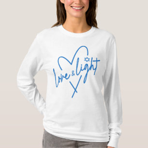 T-shirt L'amour et la lumière Hanoukka