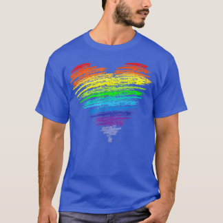 T-shirt L'amour gagne LGBT Supporter Love Rainbow CSD Gay 