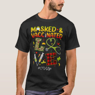 T-shirt L'Amour Masqué Et Vacciné Peut Infirmer La Vie Cin